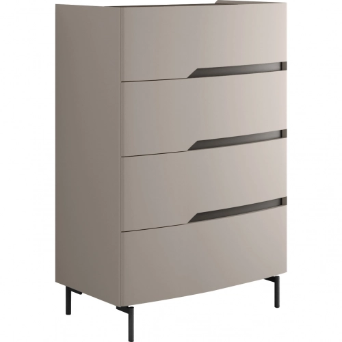 Lyon Chest in Taupe & Flannel Gray Finish